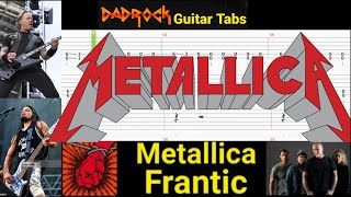 Frantic - Metallica - Guitar + Bass TABS Lesson