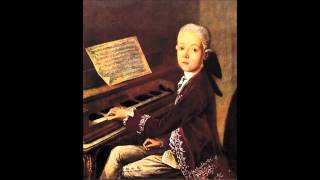 W. A. Mozart - KV 5 - Menuet for keyboard in F major