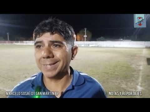 LIGA LORETANA | MARCELO SOSA DT DE SAN MARTIN DE BREA POZO 
