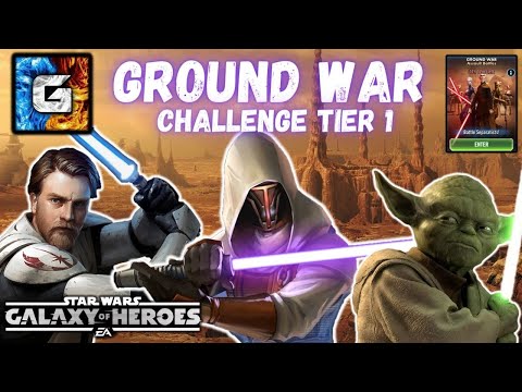 Two Down! Ground War Challenge Tier 1 Complete - 3 Stars