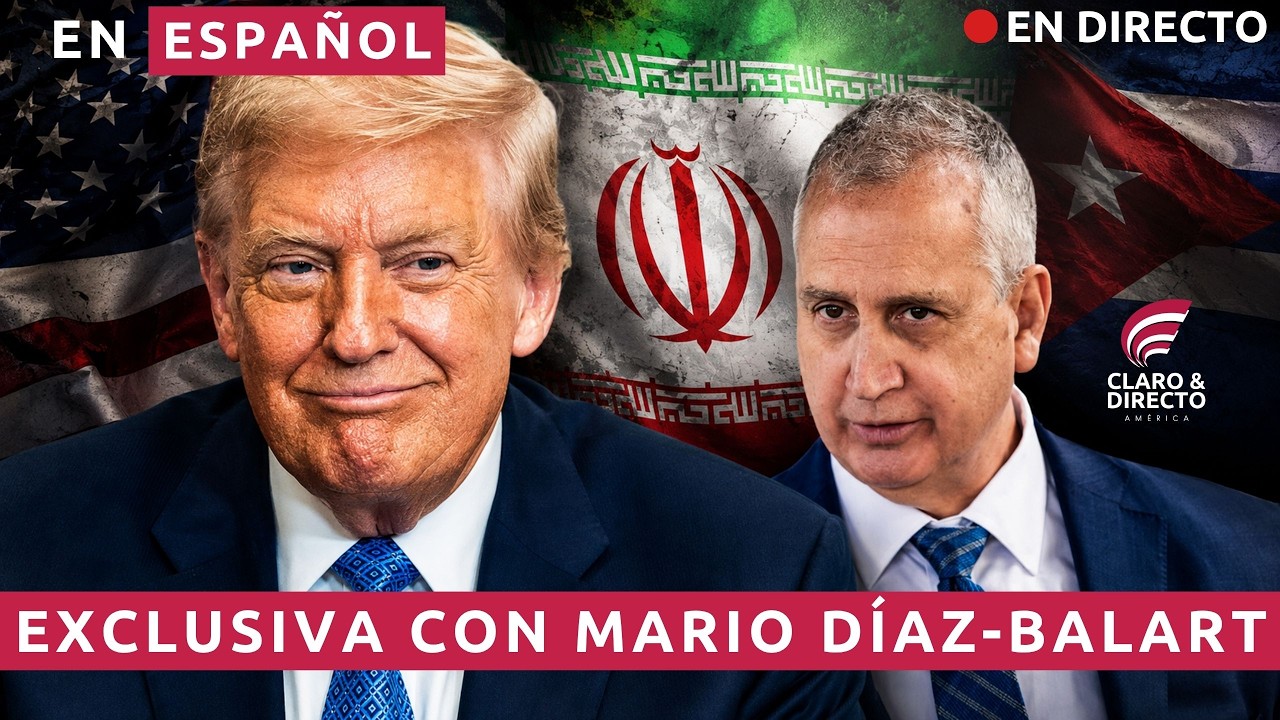 EN ESPAÑOL: TRUMP SALVA A LOS PALESTINOS | ENTREVISTA EXCLUSIVA EN VIVO CON MARIO DÍAZ-BALART