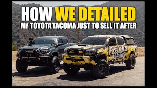 SELLING MY TACOMA! GOODBYE…. @franks_detailing_