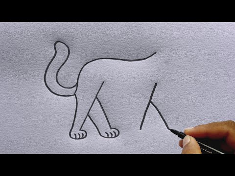 How To Draw A Puppy Dog From YY In 10 Minutes | Drawing Pictures | Easy Art Tricks For Beginners 