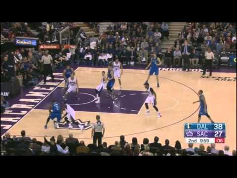 Chandler Parsons, JaVale McGee and John Jenkins highlights vs Sacramento Kings (11.30.2015)