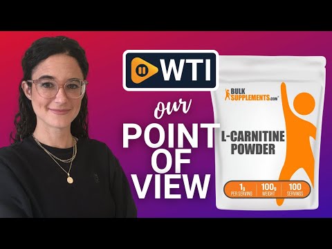 BulkSupplements.com L-Carnitine Powder - Carnitine Supplement - WTI product video review