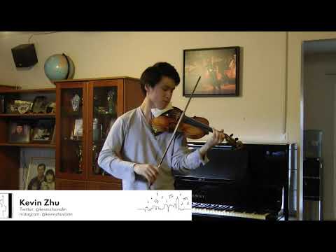 Kevin Zhu: Niccolò Paganini - Caprice for Solo Violin, No. 1