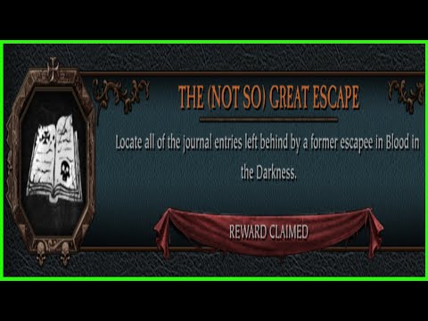THE (NO S0) GREAT ESCAPE - Vermintide 2 Challenge All Pages Locations | BLOOD IN THE DARKNESS 📃