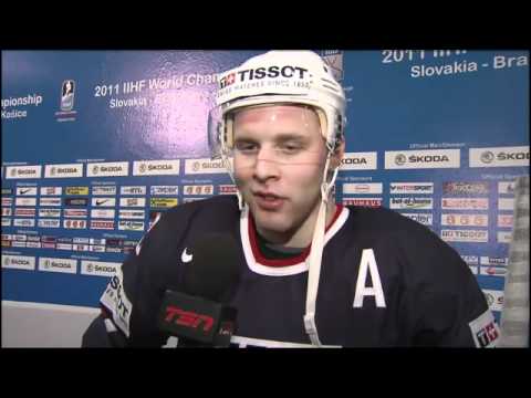Team USA Defenseman Jack Johnson Comments After Loss to Sweden at 2011 IIHF World Men's Championship
