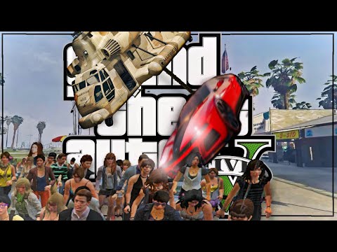 CRUSHING PEOPLE WITH CARS IN GTA 5 | Grand Theft Auto V Roleplay Funny Moments