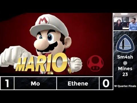 Sm4sh@Mines 23 - Mo (Mario) Vs. Ethene (Corrin) - Winners Quarterfinals