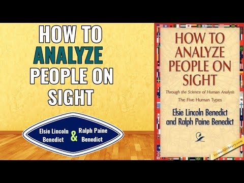 Full English Audiobook "How to Analyze People on Sight" by Elsie Benedict and Ralph Paine Benedict