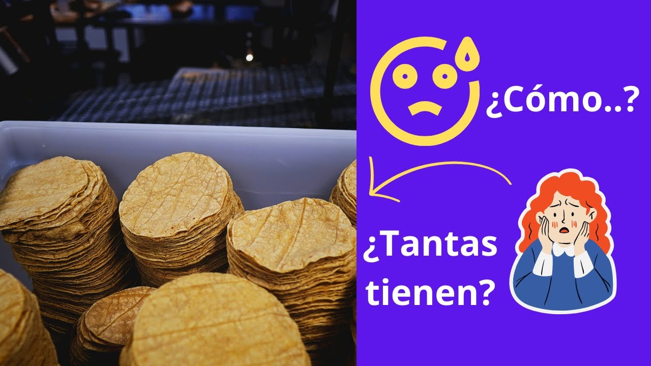 ¿Cuántas calorías tiene una tortilla? LIB Answers