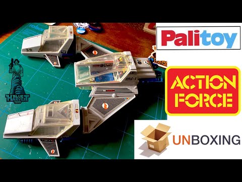 UNBOXING ONE OF THE BEST DESIGNED TOYS: ACTION FORCE TRIAD FIGHTER