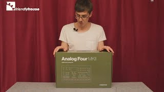 Video thumbnail for Unboxing a Elektron Analog Four MK2 by friendlyhouse tv