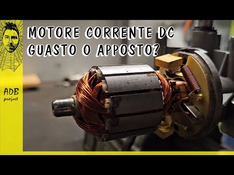 MOTORE ELETTRICO a corrente continua ROTTO? Come e cosa misurare! (DC)