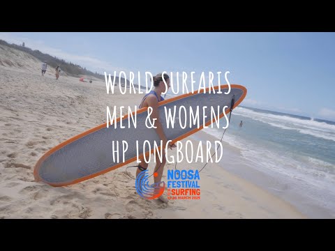 World Surfaris HP Longboarders Men's & Women's Division Noosa Festival of Surfing 2025