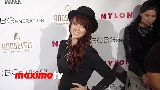 Starling Glow Liz Anne Hill NYLON &amp; BCBGeneration Young Hollywood Party Red Carpet