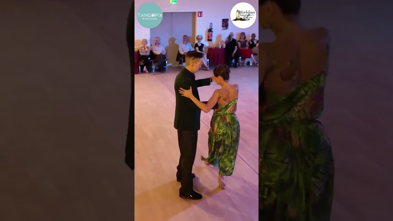 MORBIHAN TANGO FESTIVAL '24 - El Gato & Elvira Lambo dance Bandonegro - Milonga del ángel