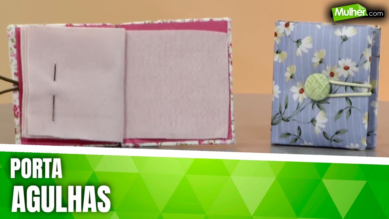 Aprenda o passo a passo de um agulheiro fofo