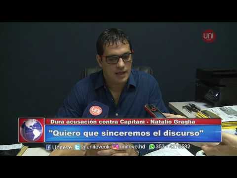 Durisima acusación de Graglia a Capitani