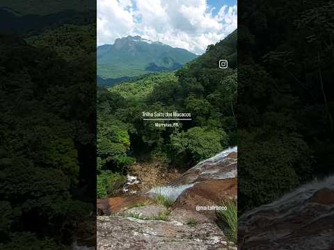 Salto Redondo e Marumbi.  Parque Estadual Pico do Marumbi,  Morretes,  Paraná. #trilha #natureza