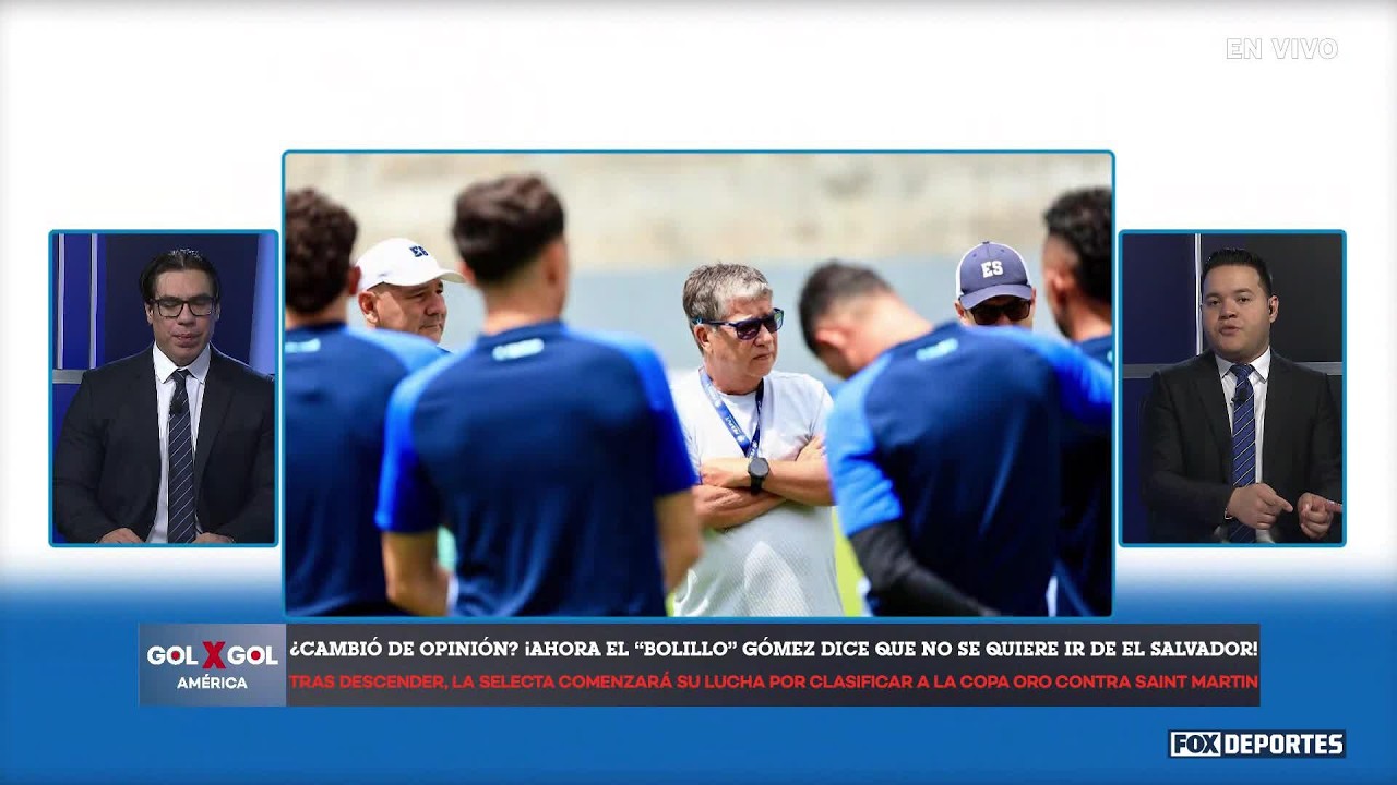 ¿CAMBIÓ DE OPINIÓN? | ¿Seguirá el 'Bolillo' Gómez al frente de El Salvador? | GolXGol