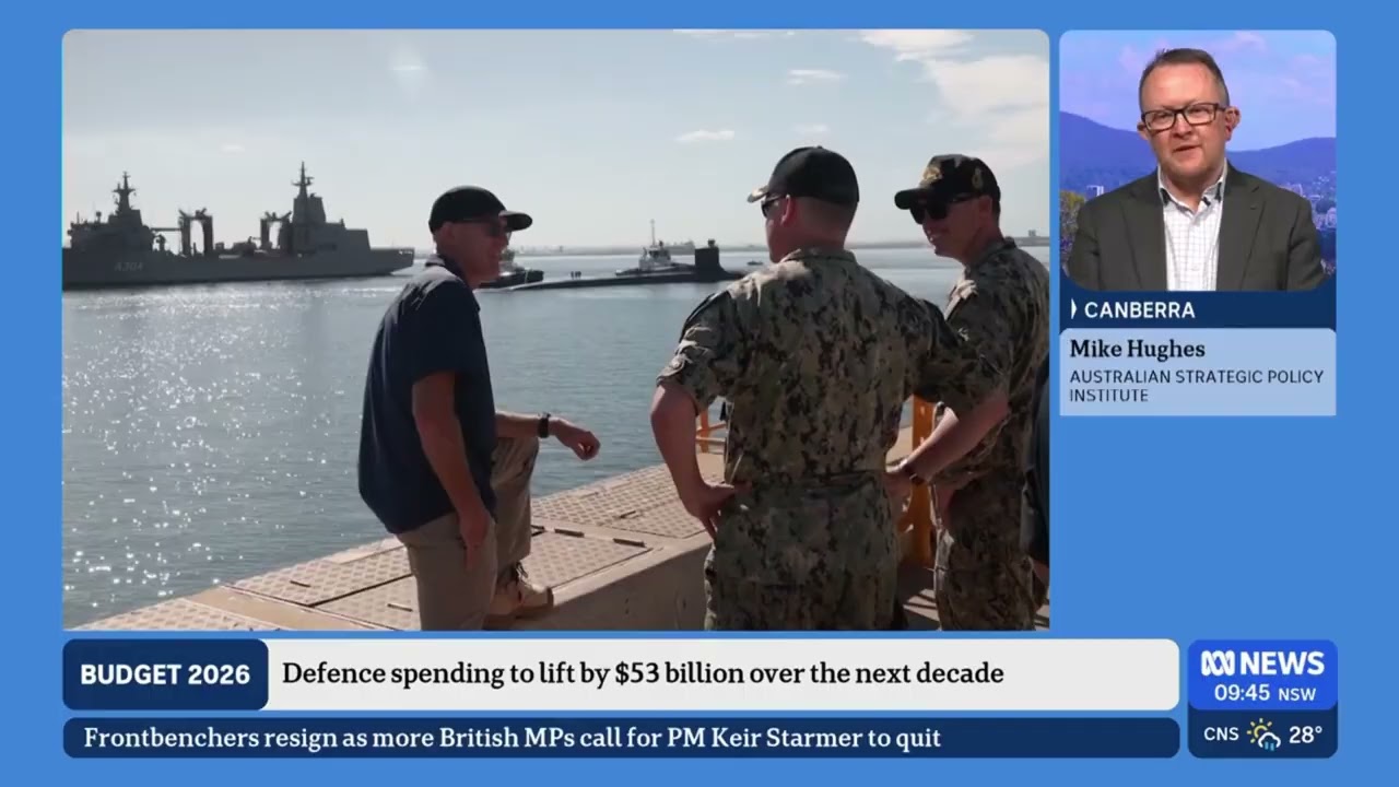The Federal Budget and Defence spending in a worsening global strategic environment