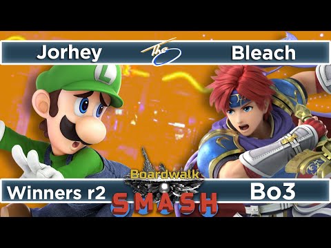 Jorhey (Luigi) vs Bleach (Roy) - Winners Rnd 2 - Boardwalk Smash #39 CFL SSBU