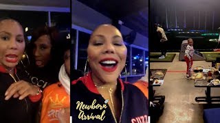 Tamar Braxton Turns Up At Son&#39;s Golf Outing On IG Live!🏌