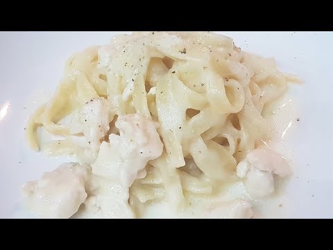 FETTUCCINE ALL'ALFREDO CON POLLO | FoodVlogger | FoodVlogger