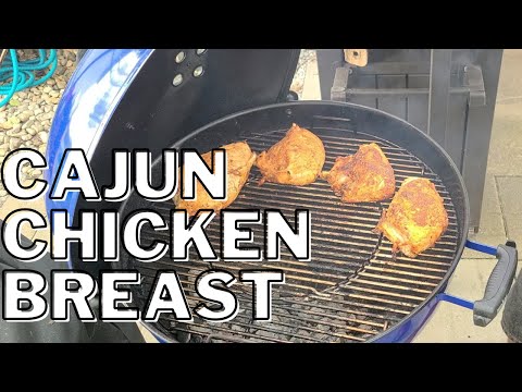 Juicy Smoked Cajun Chicken Breast I How To Smoke Bone In Chicken Breast