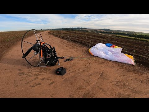 Voo 227 de Paramotor IKE Costa - Pouso de Emergência