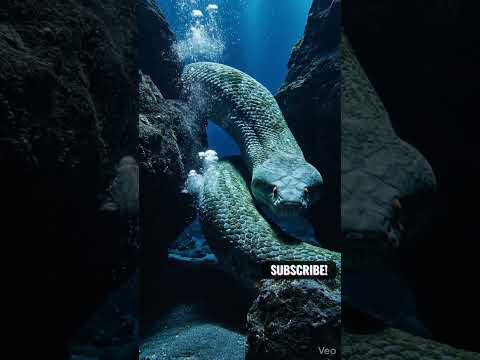 "Scientists Discover Massive Titanoboa Stuck at Ocean Depths – Terrifying Escape Caught on Camera!