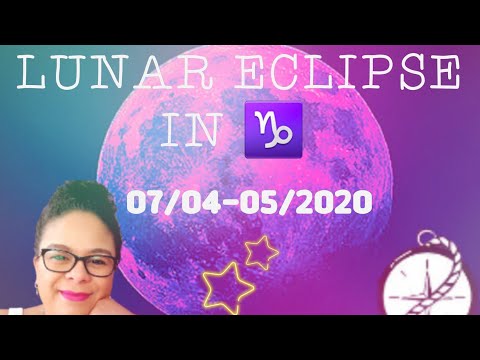 🔴LIVE! CAPRICORN LUNAR ECLIPSE ON JULY 4-5, 2020. Supportive Energies Ahead!