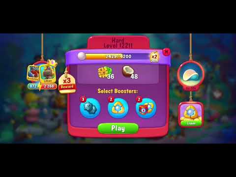 Fishdom 12211 Hard Level - NO 💣🧨💥