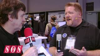 Video thumbnail for Aphex Microphone X - NAMM 2013 by Sound On Sound magazine