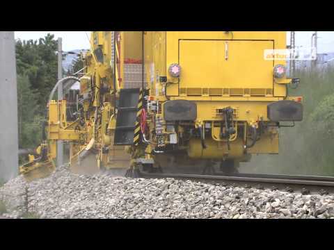 Die USP 2005 SWS - unentbehrlich bei Gleisbaumaßnahmen