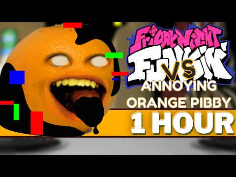SLICED - FNF 1 HOUR Songs (Vs Pibby Annoying Orange FNF Mod Music OST Song)