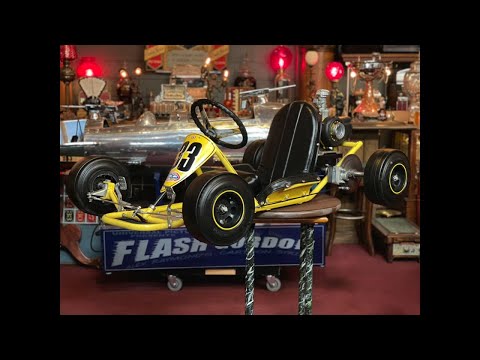Vintage Style TONY "LA" ROCCA Racing Go Kart with 92 engine SOLD FOR  $4,495
