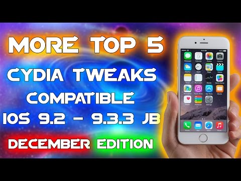 Top 5 Newest Cydia Tweaks for iOS 9.2 - 9.3.3 Jailbreak