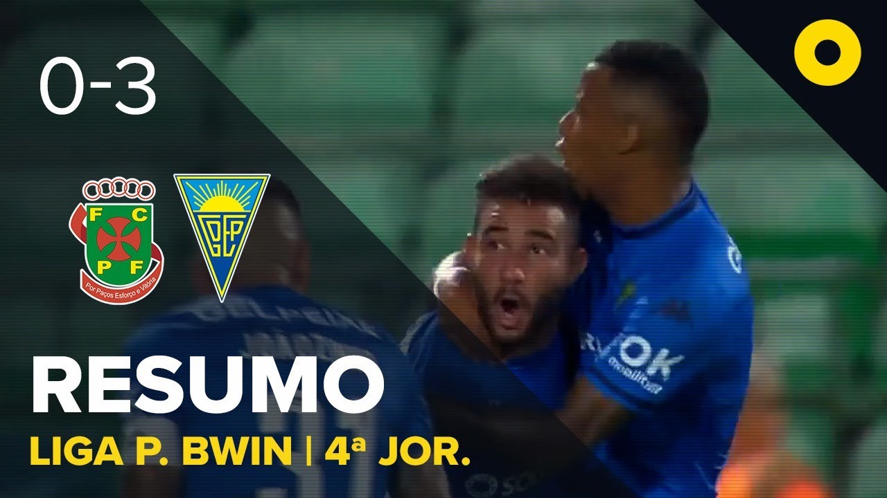 Paços de Ferreira vs Estoril highlights