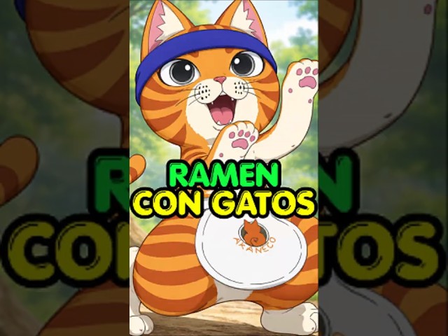 Vídeo relacionado con Gato Ramen Fideos Japonés Anime Manga Ramen Kawaii Gato Sudadera con Capucha
