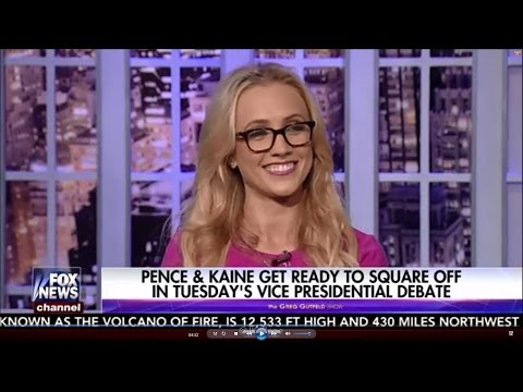 10-01-16 Kat Timpf on Gutfeld - Pence-Kaine Debate Preview