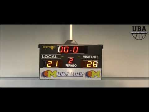 SUPERDUMBO MARISTAS vs LA SALUD ARCHENA UBA (1ª NACIONAL) J-21 (02-04-2017)