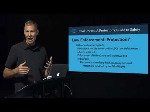 Civil Unrest - A Protectors Guide to Safety - Michael Mann Security Services - MMSS