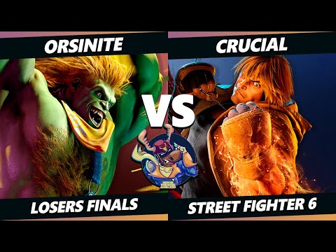 Show Me Your Moose Losers Finals - Orsinite (Blanka) Vs. Crucial (Ken) Street Fighter 6 - SF6