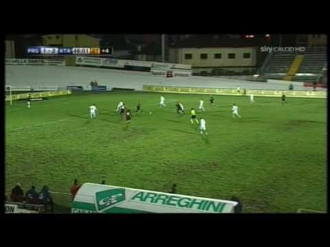 Highlights Portogruaro Atalanta  1 - 2 Sky calcio 04/12/10
