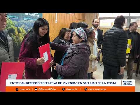 ENTREGAN RECEPCIÓN DEFINITIVA DE VIVIENDAS EN SAN JUAN DE LA COSTA