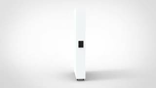 1W2R movable freestanding wall on wheels — 4 foot wide by 90 inch tall, repositionable