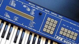 Video thumbnail for PPG wave 2.2 Wavetable Synthesizer 1982 - sound demo by RetroSound